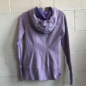 lululemon athletica Tops - Lululemon lavender sweat jacket w/ hood sz 4 61150 lululemon athletica Tops - Lululemon lavender sweat jacket w/ hood sz 4 61150